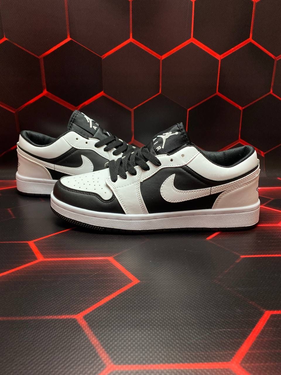 Кроссовки Air Jordan 1 Low white Black