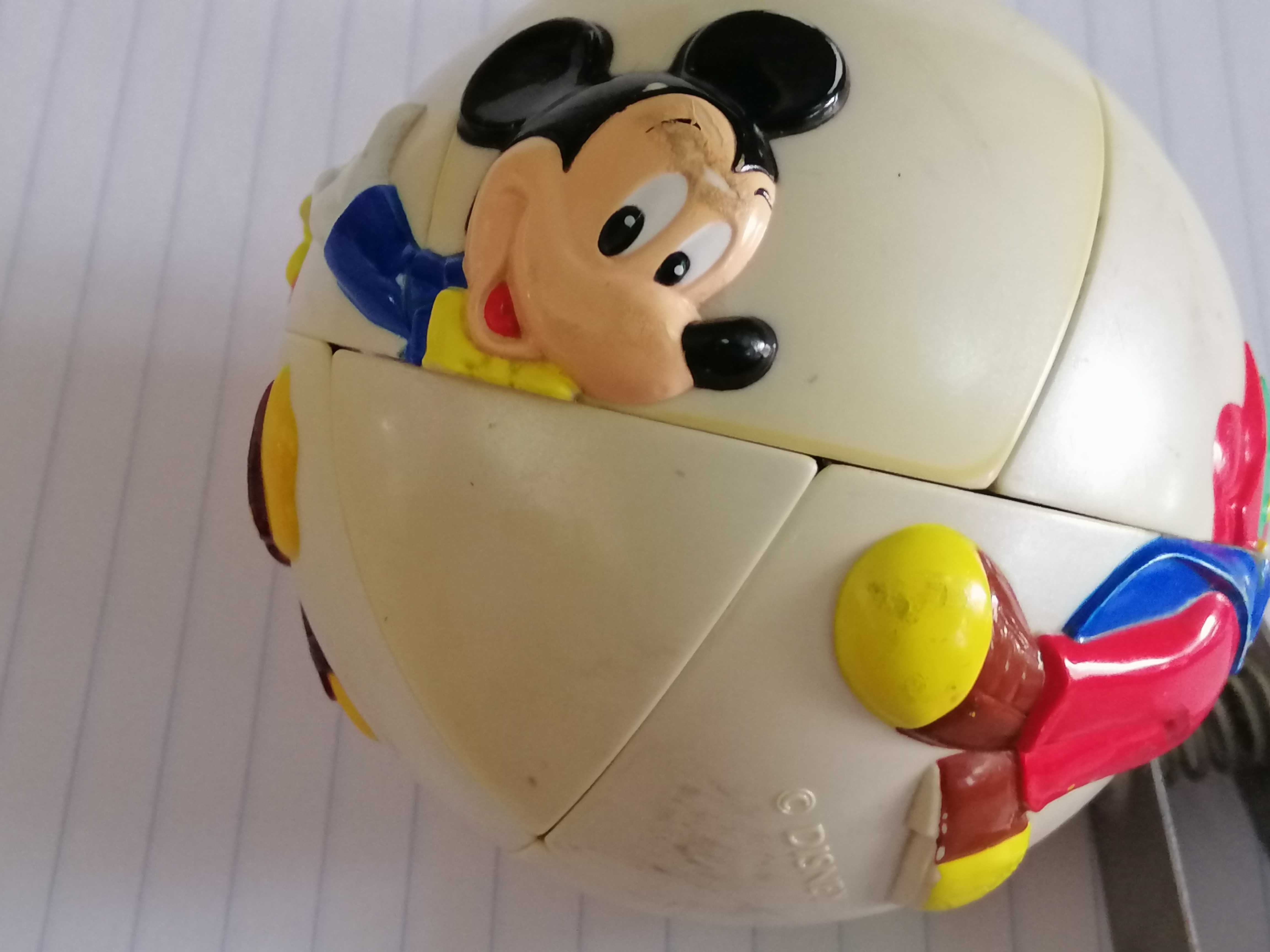 игра Disney Mickey Mouse 3d Puzzle Ball 1993 Дональд Дак Кубик