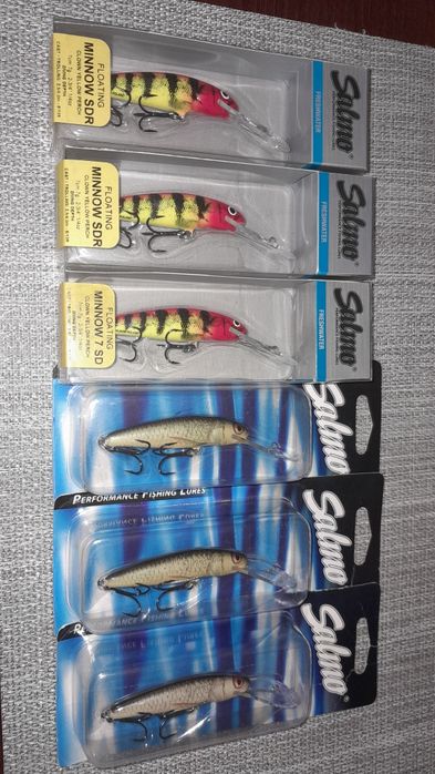 Woblery salmo minnow 7cm sdr 6szt