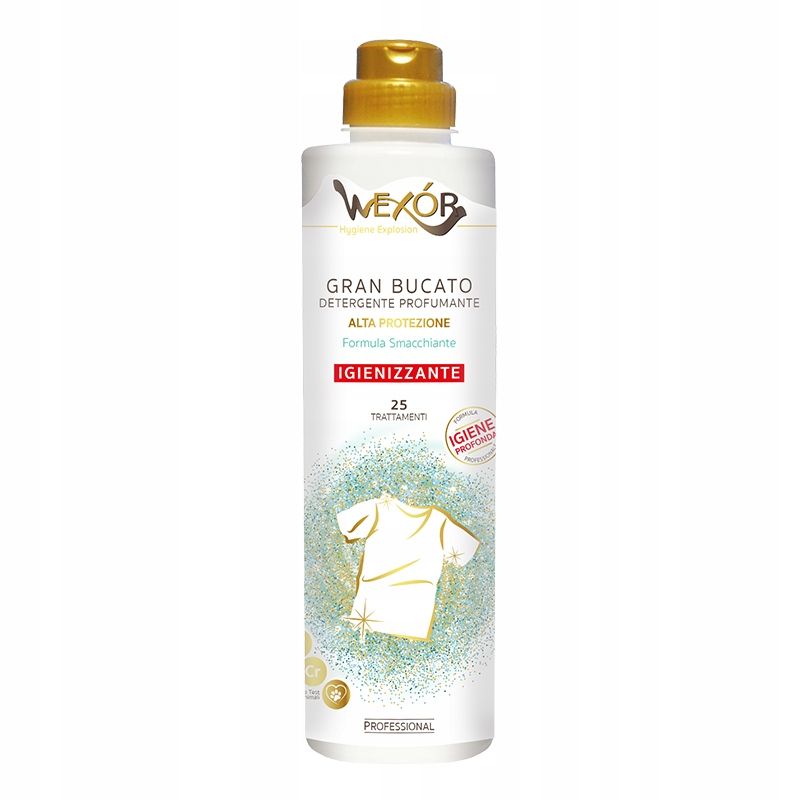 WEXOR włoski płyn do prania DEZYNFEKUJĄCY 750 ML