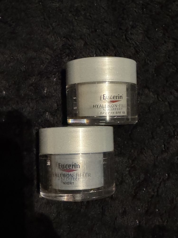 Eucerin Hyaluron filler krem na dzień + krem na noc 2x20ml