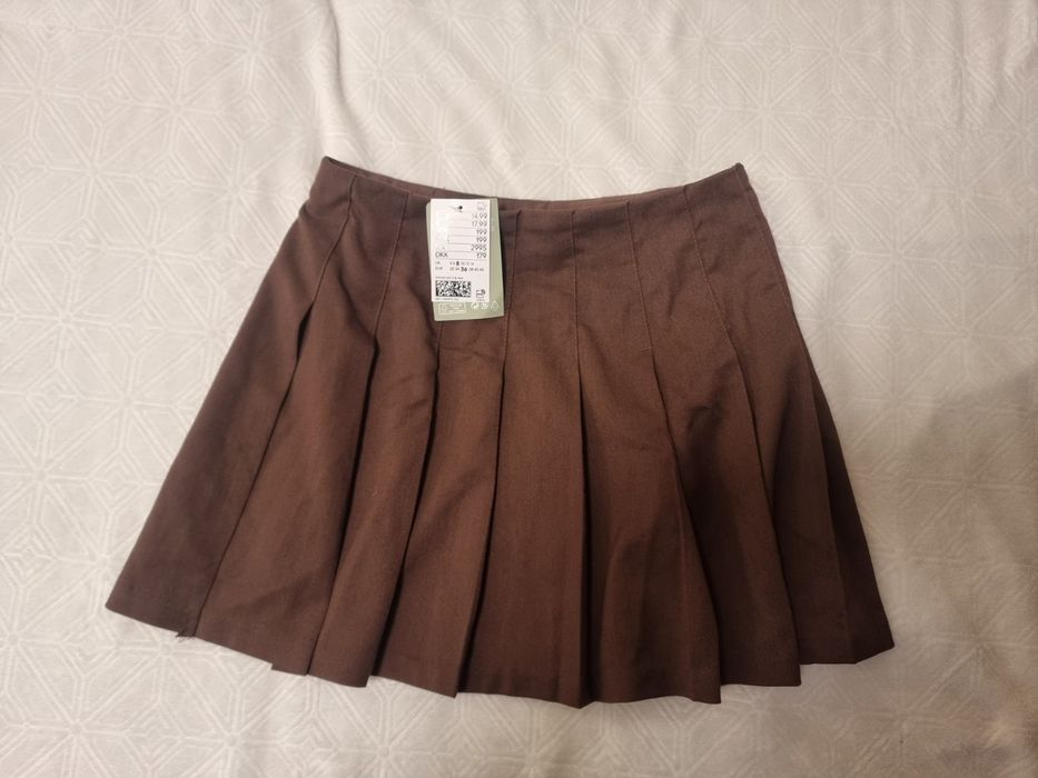 Юбка школьница h&m 36р новая
