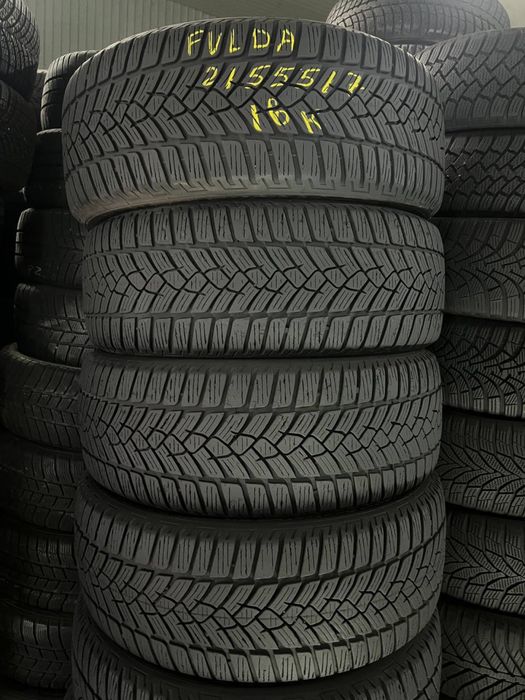 Автошини зимові FULDA 215/55/17 (2шт!)Резина,Колеса,Гума,Скати, Шини)