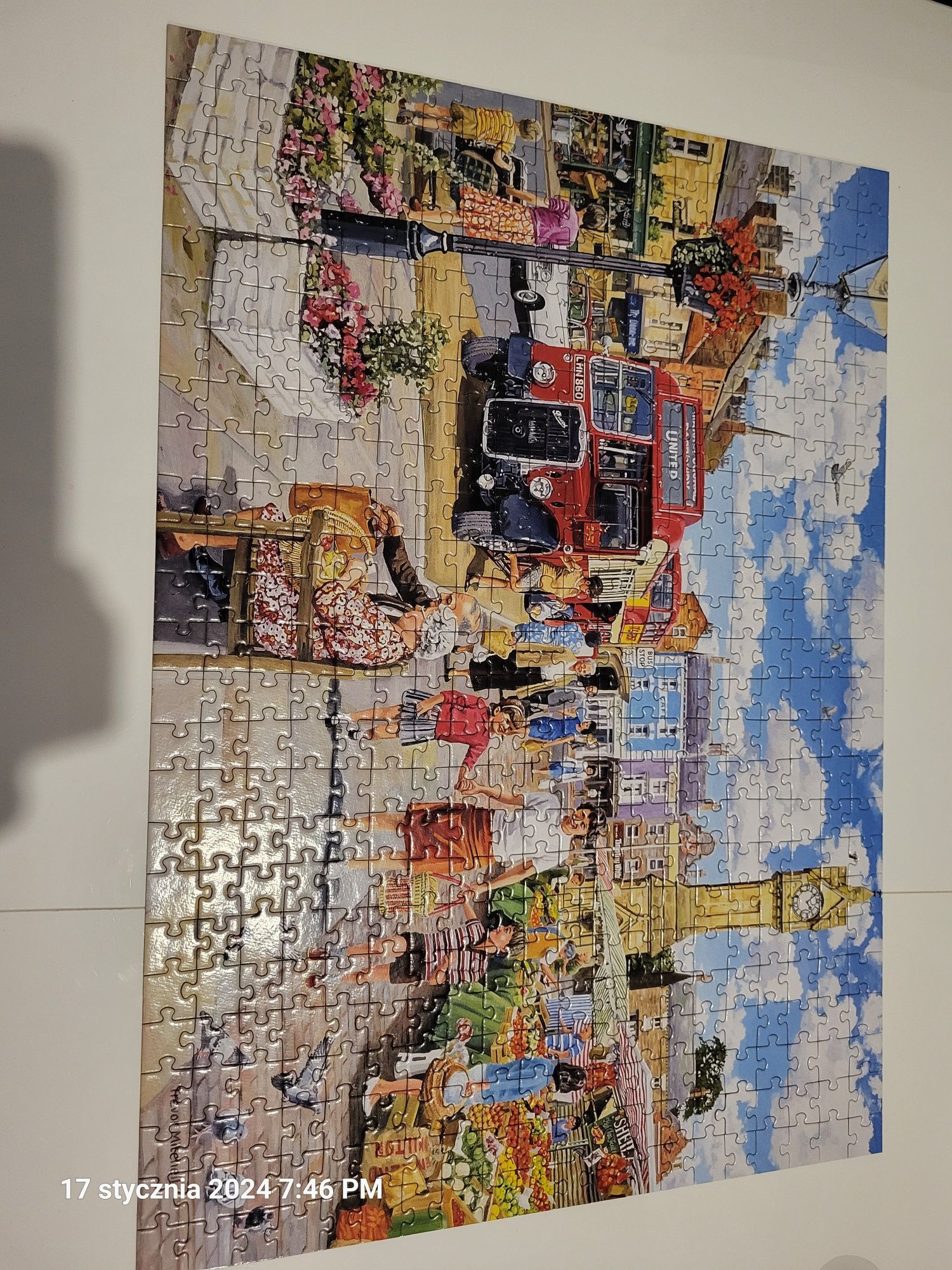 Zestaw puzzle 4x1000 1x500