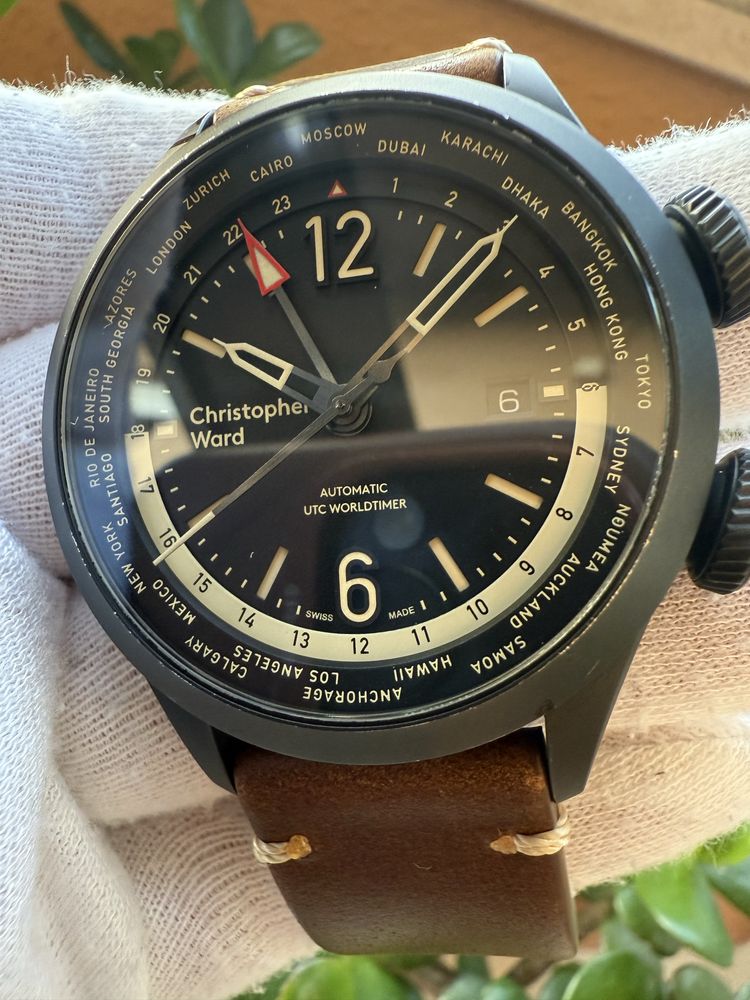 Relogio Christopher Ward C8 UTC Automatico