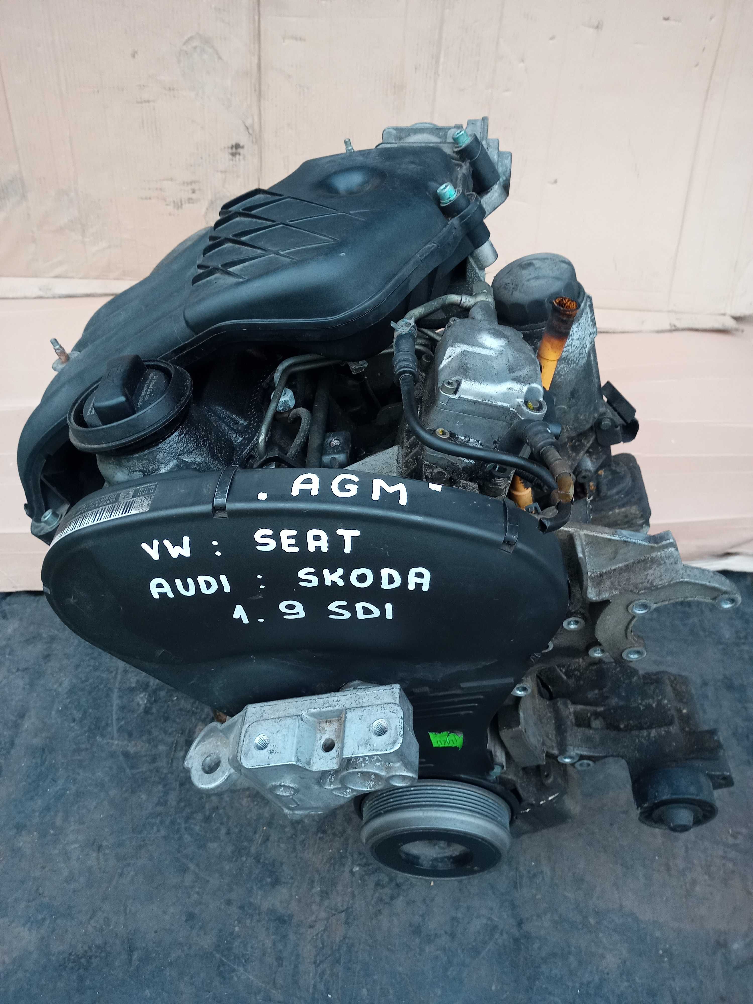Silnik 1.9SDI, 1.9TDI VW, Seat, Audi, Skoda.