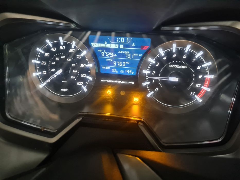 Honda forza 350, Sprowadzony 2023