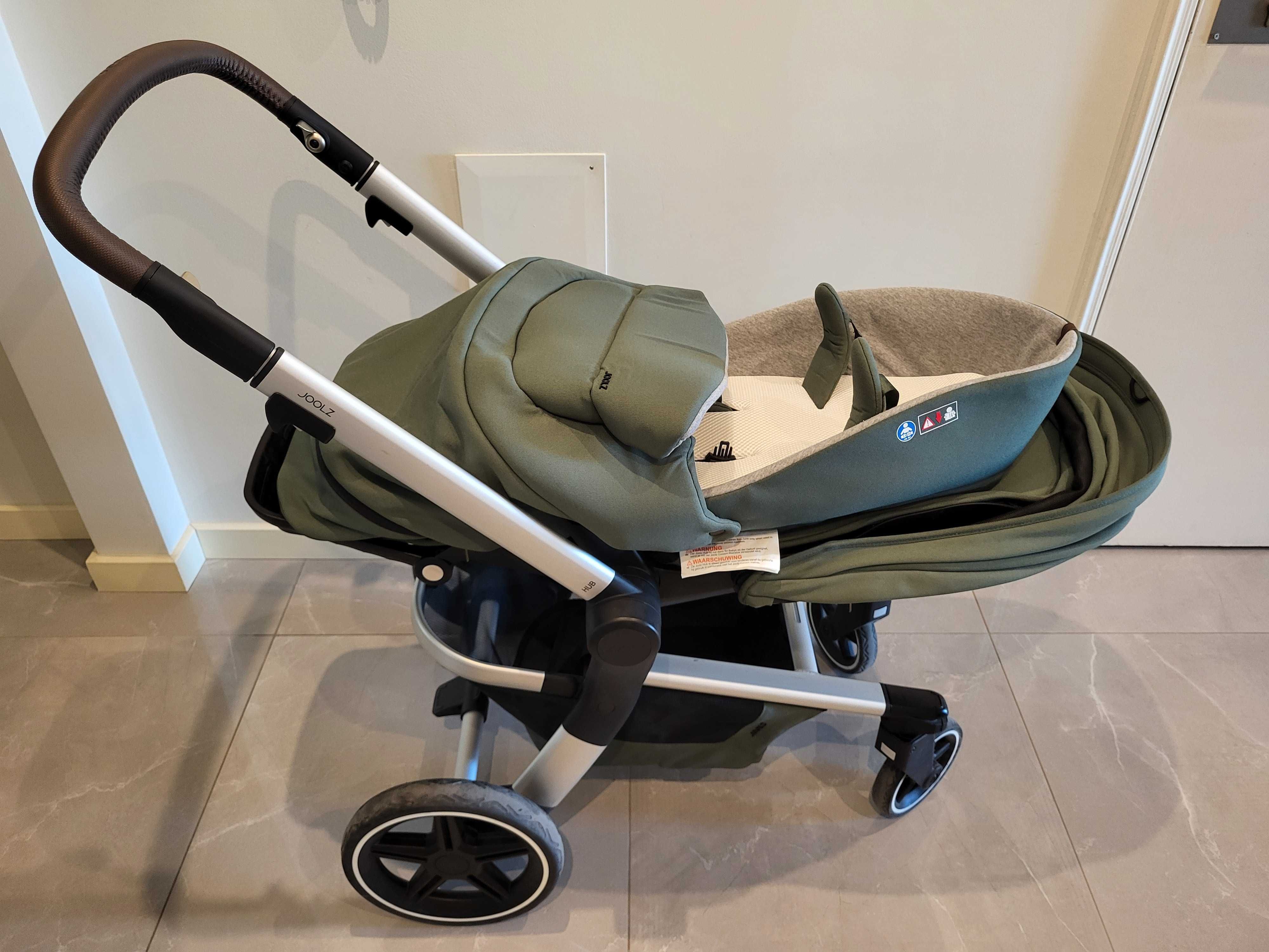 Carrinho Joolz Hub+ com Alcofa e Cocoon