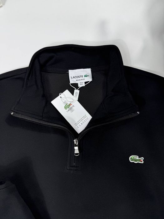 Розпродаж!!! 1/3 | Zip lacoste | Колір: Чорний