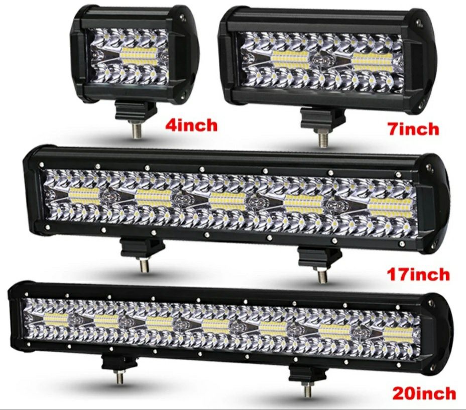 Фара Led светодиодная 7" 120w противотуманка балка рабочий свет ДХО 1ш