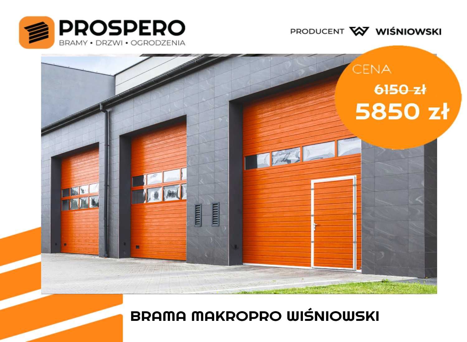 Makro Wiśniowski brama przemysłowa / Wadowice Andrychów Kęty