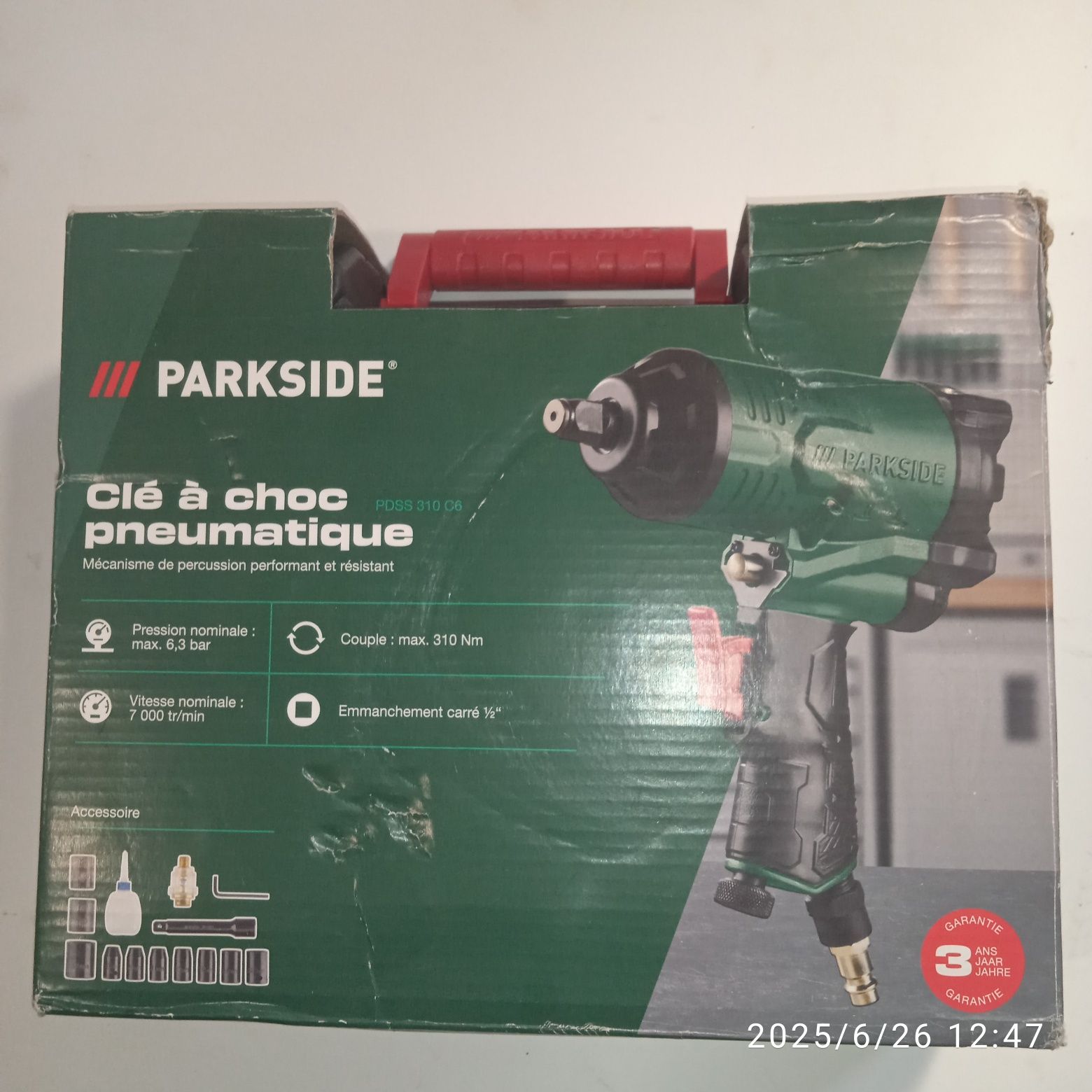 Гайковерт Parkside