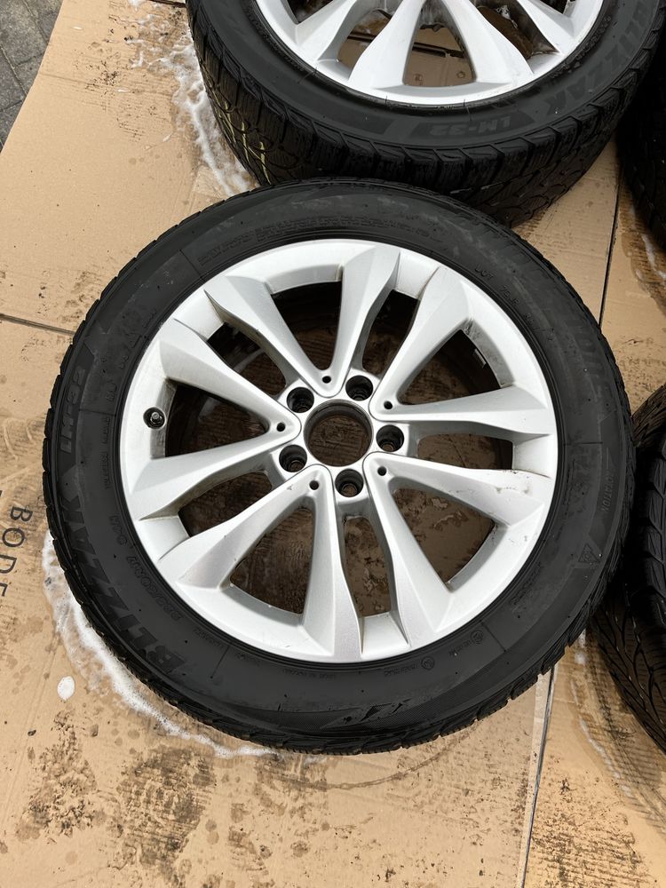 Koła-felgi z oponami zima. Mercedes 17 cali