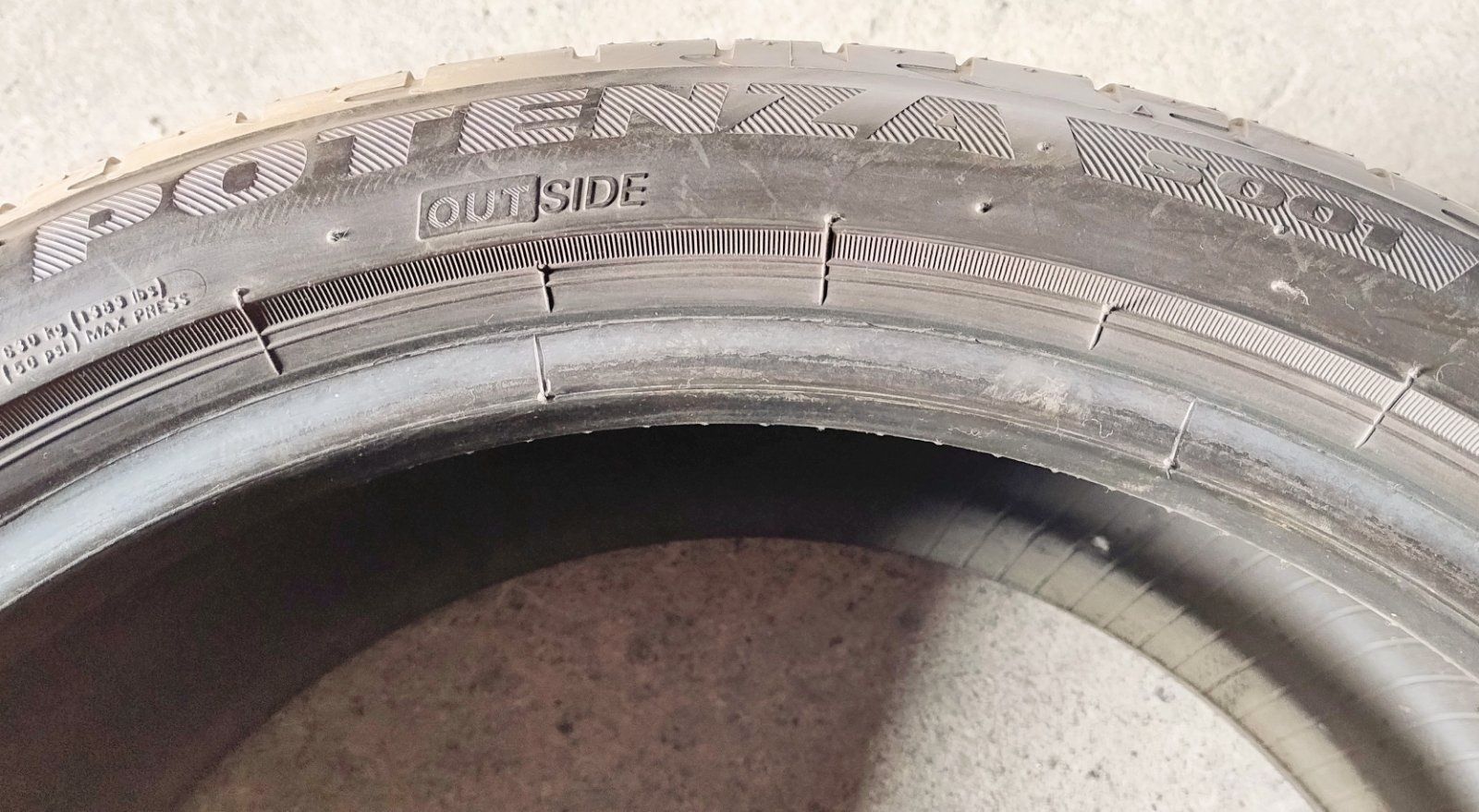 Шини літні R18 225/40 Bridgestone Potenza S001