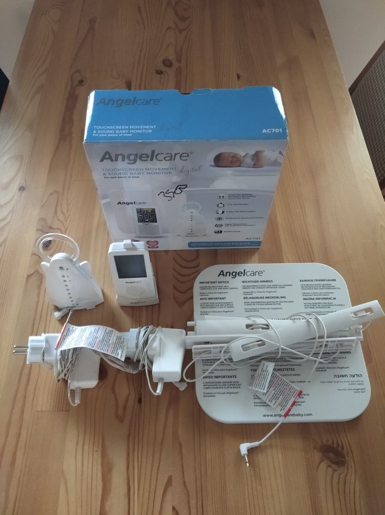Monitor oddechu + niania elektroniczna Angelcare AC701