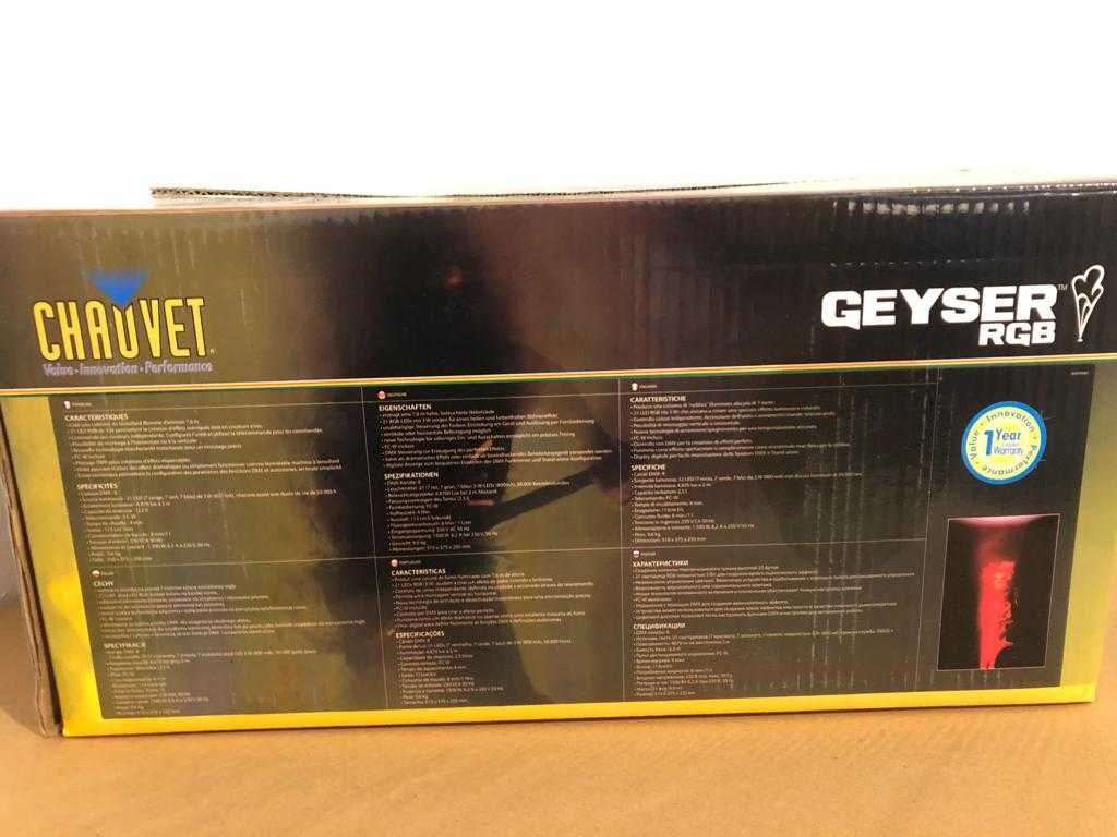 Chauvet DJ Geyser RGB (máquina de fumo)