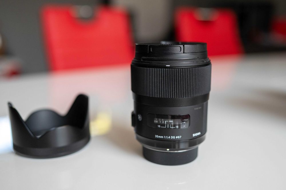 Sigma 35mm f/1.4 Art – mocowanie Nikon – stan bardzo dobry