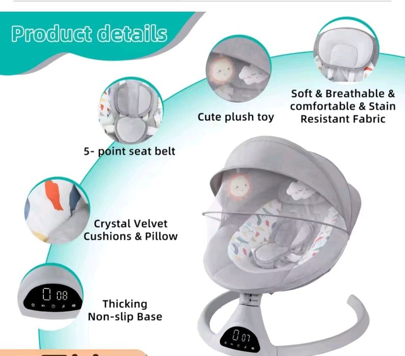 Cadeira de bebé de descanso