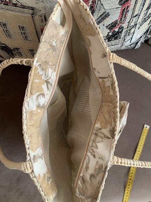 Літня плетена сумка