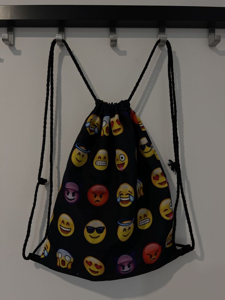 Worek szkolny na obuwie Emoji BackUp