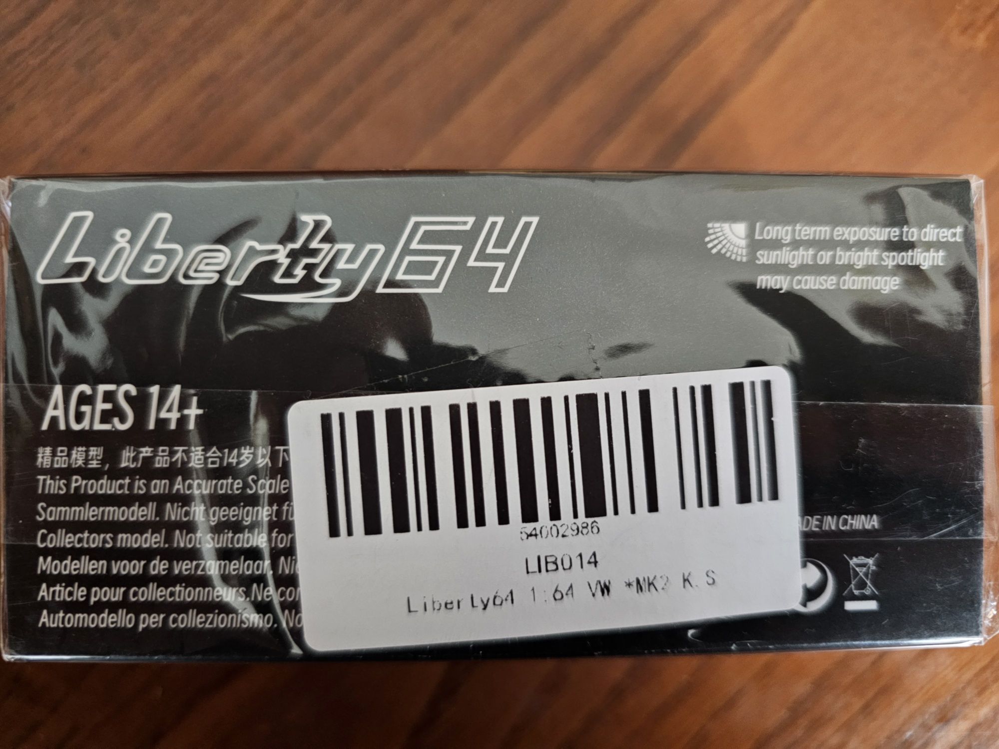 Miniatura VW Golf MK2 Liberty 64
