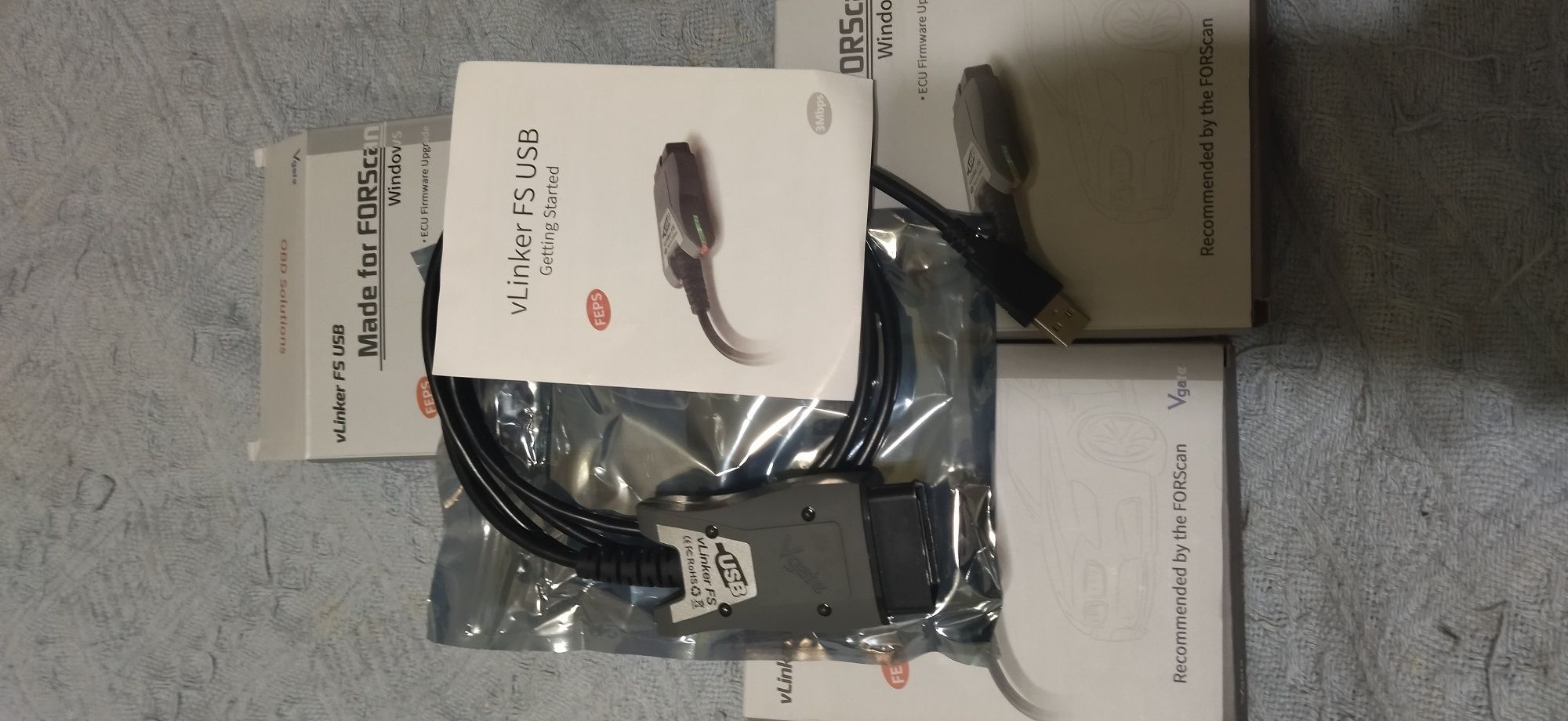 Vgate vLinker FS USB під форскан