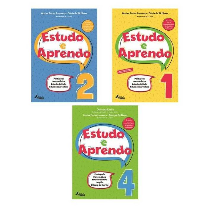 Estudo e Aprendo: 1º, 2º e 4º  Ano - Português, Matemática, ..