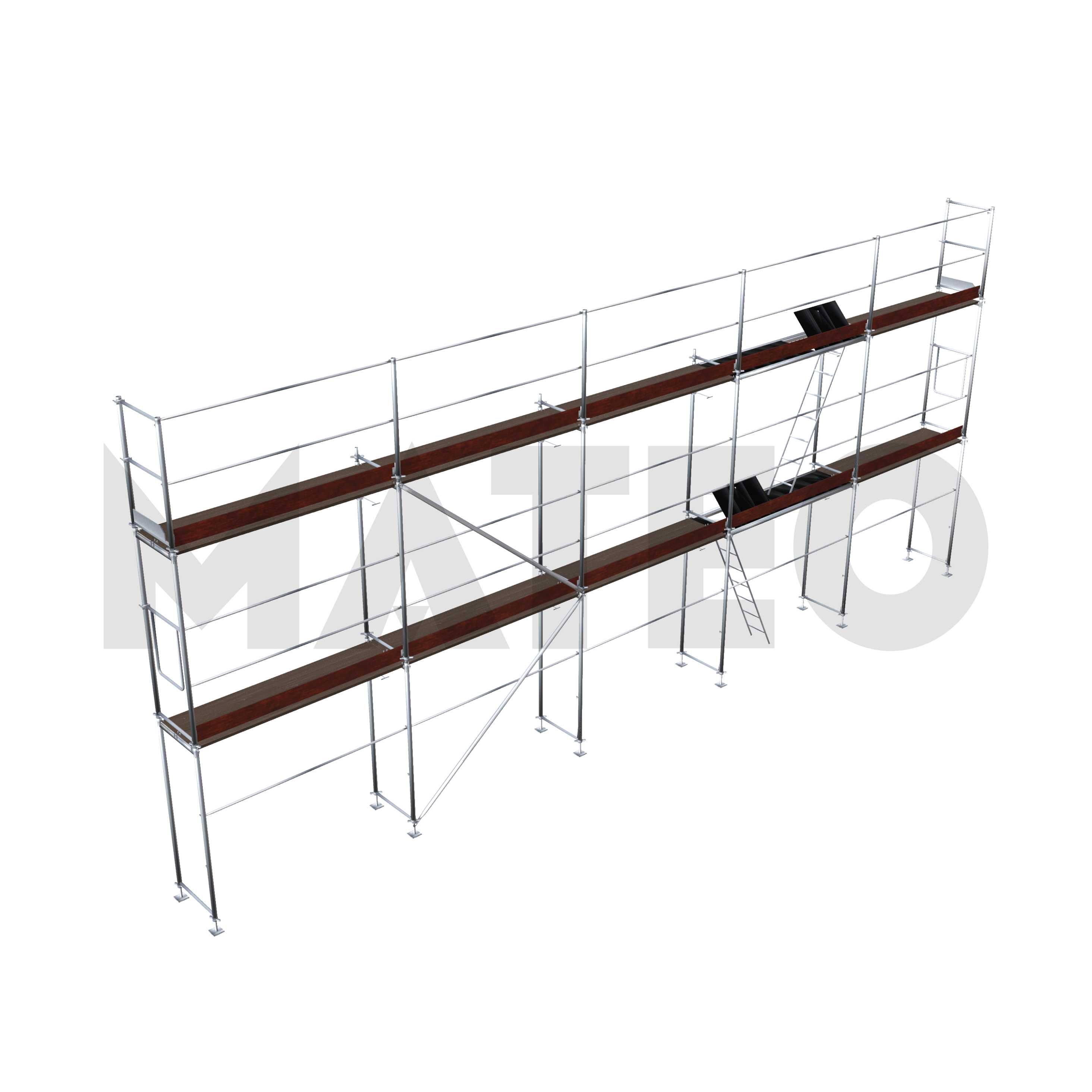 Rusztowanie elewacyjne system PLETTAC 96m2/Dostawa Gratis