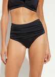 B.P.C. figi shape bikini modelujące czarne z marszczeniem 40.