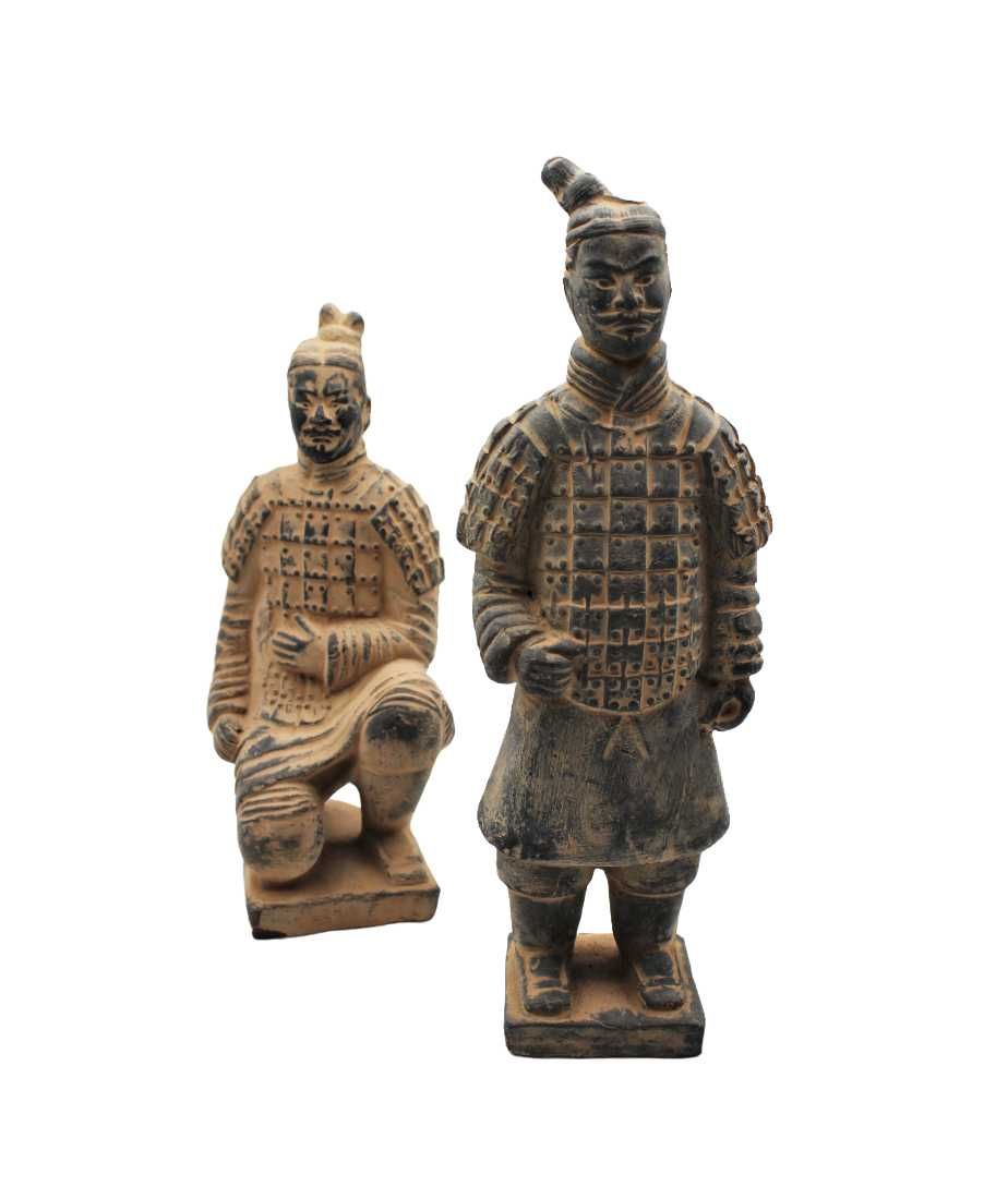 Esculturas de Guerreiros Chineses