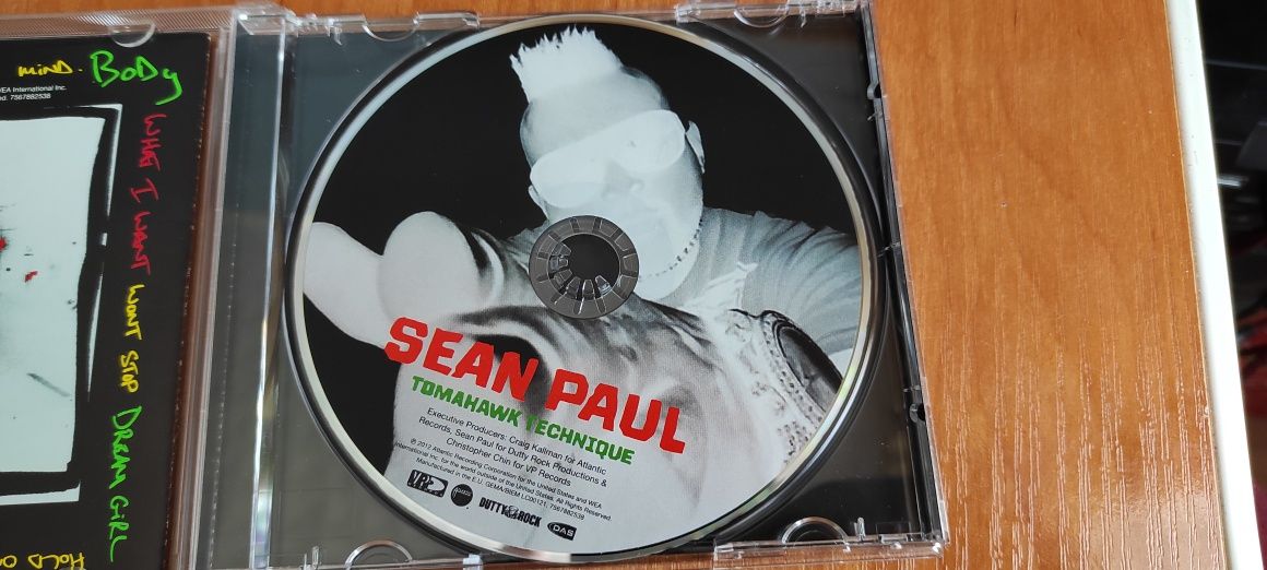 Sean Paul "Tomahawki technique"Cd