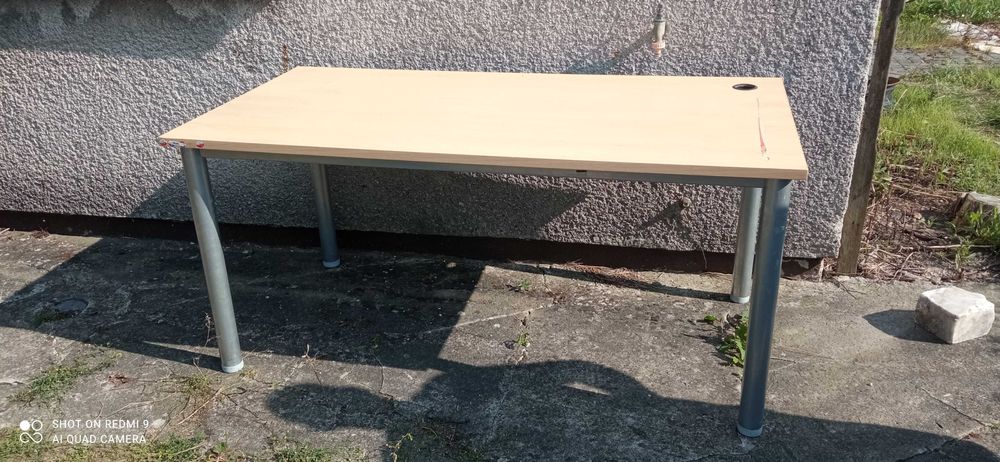 Duży stół biurowy warsztatowy ogrodowy garażowy magazynowy 80x160