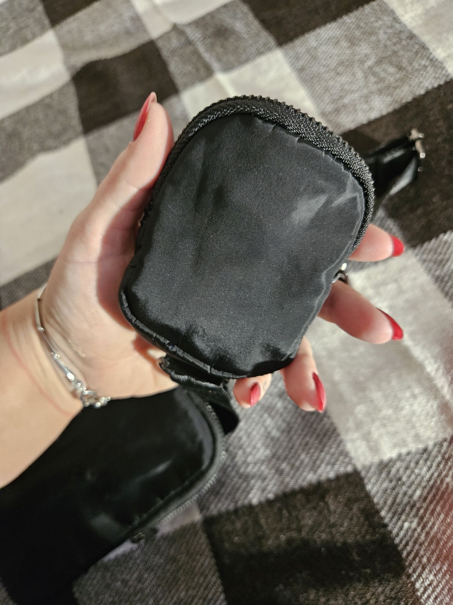 Сумка для мобильного и монетница типа Prada