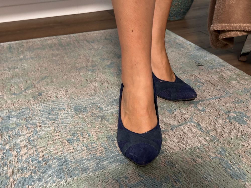 Sapatos classico azul (cerimonia)