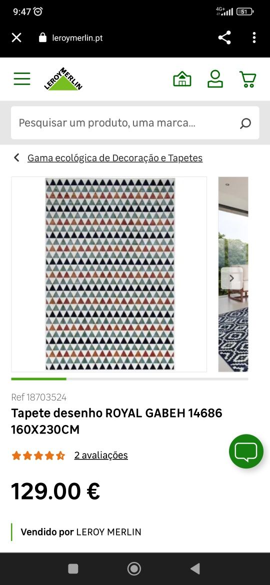 Tapete royal gabeh 160x230 cm