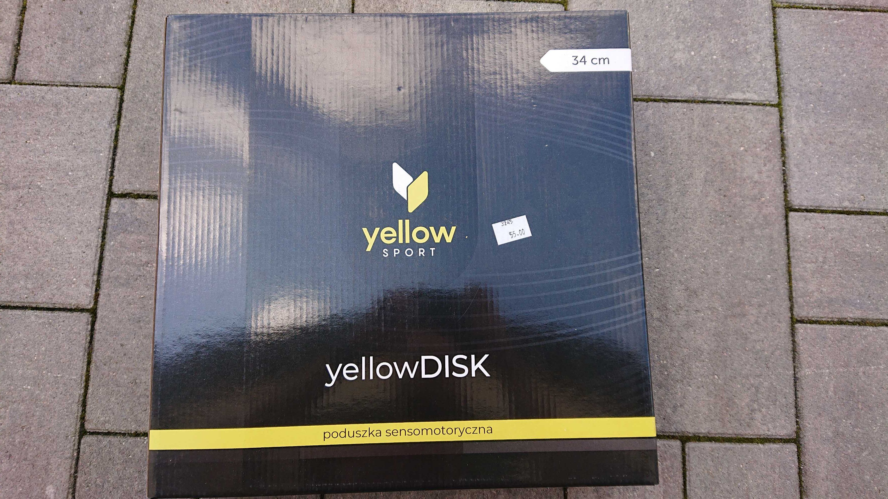 Poduszka sensomotoryczna yellow