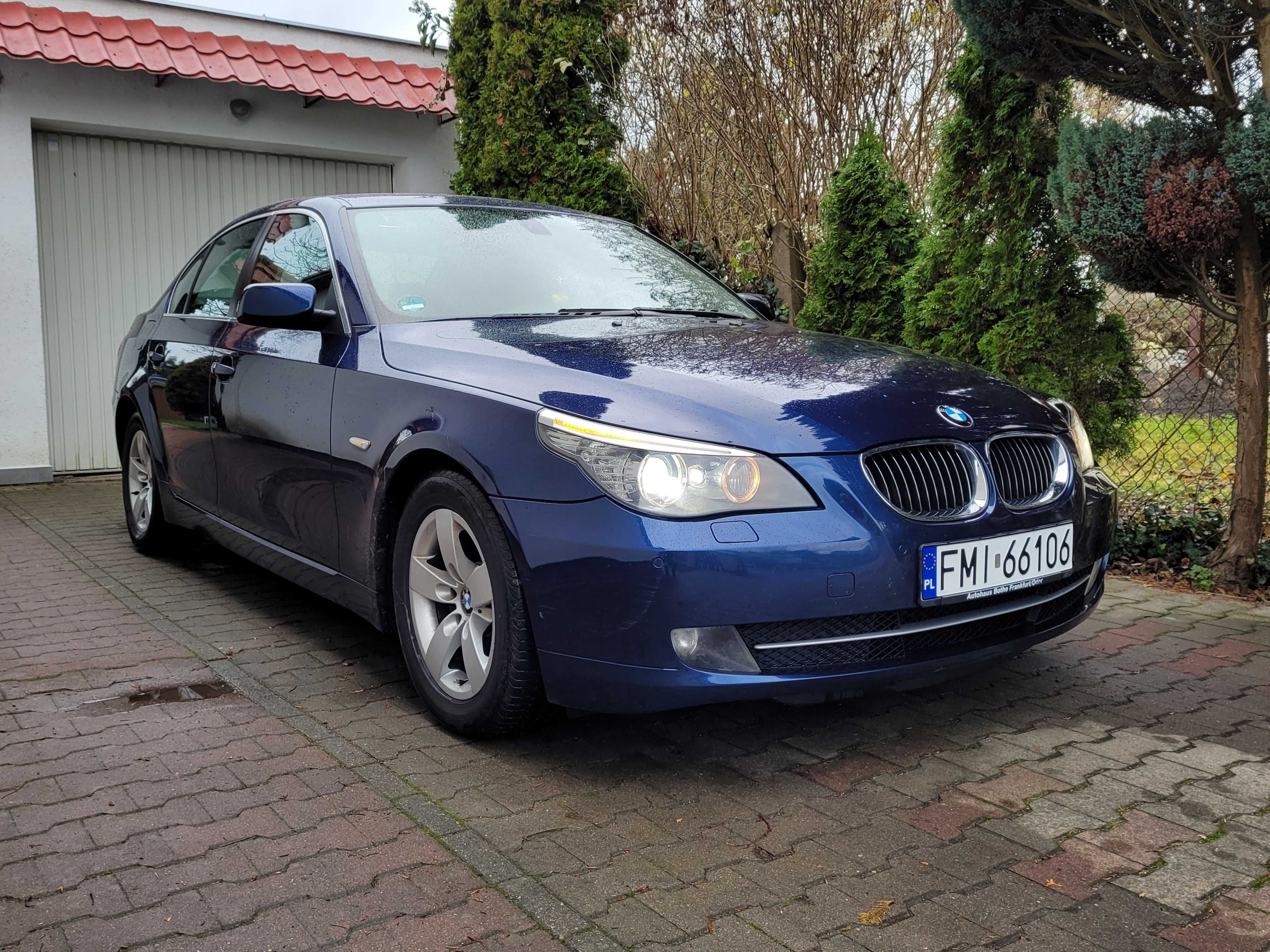 BMW 5 E60 2.5 Benzyna 190 KM Lift Zarejestrowany BI-Xenon Navi Alu TOP