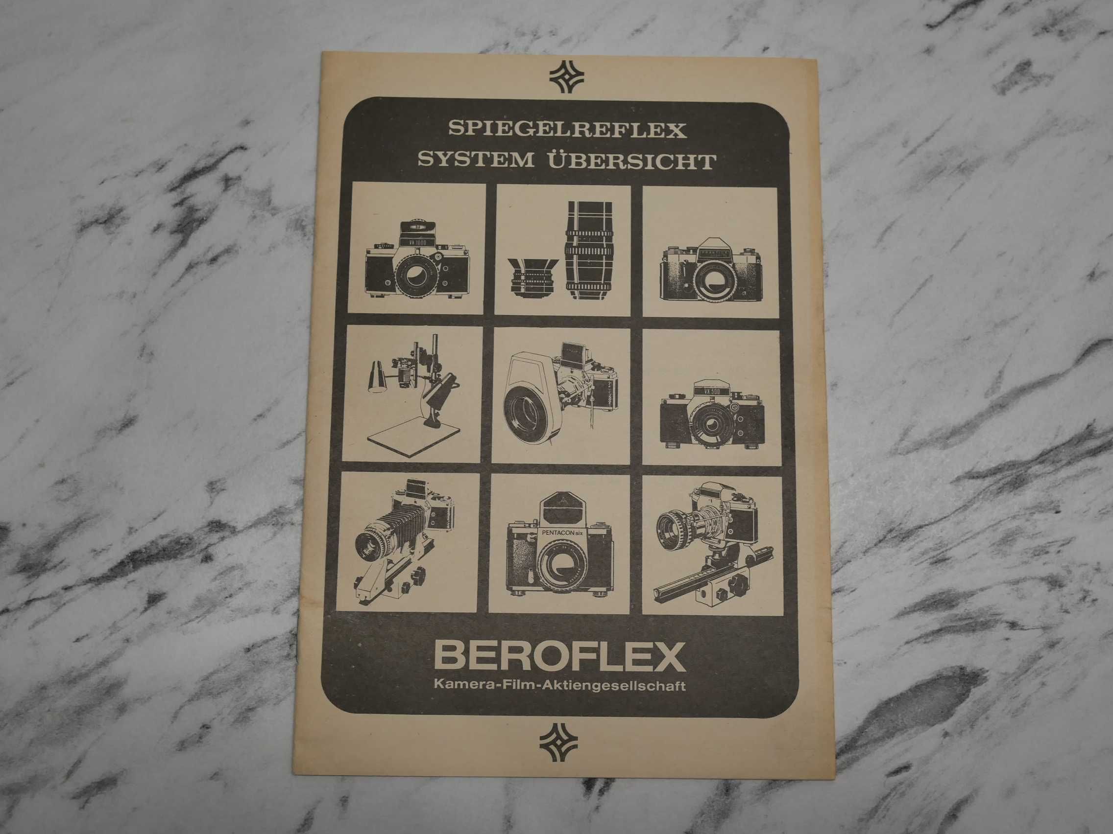 Beroflex - Spiegelreflex System Ubersicht folder