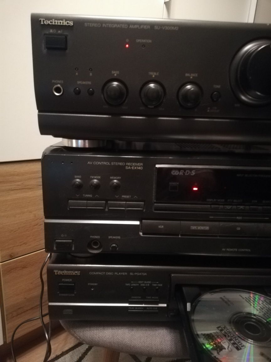 Zestaw Technics Wzmacniacz +Tuner+CD