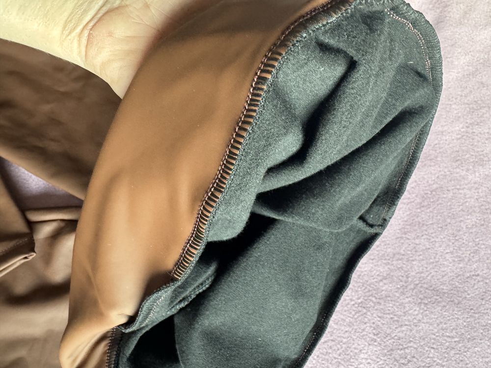 Nowe legginsy ala skora ocieplane xs/s