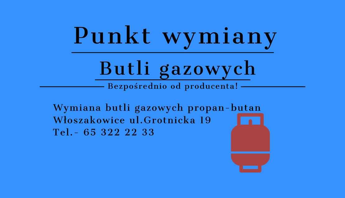 Punkty wymiany butli gazowych|| Promocja!!