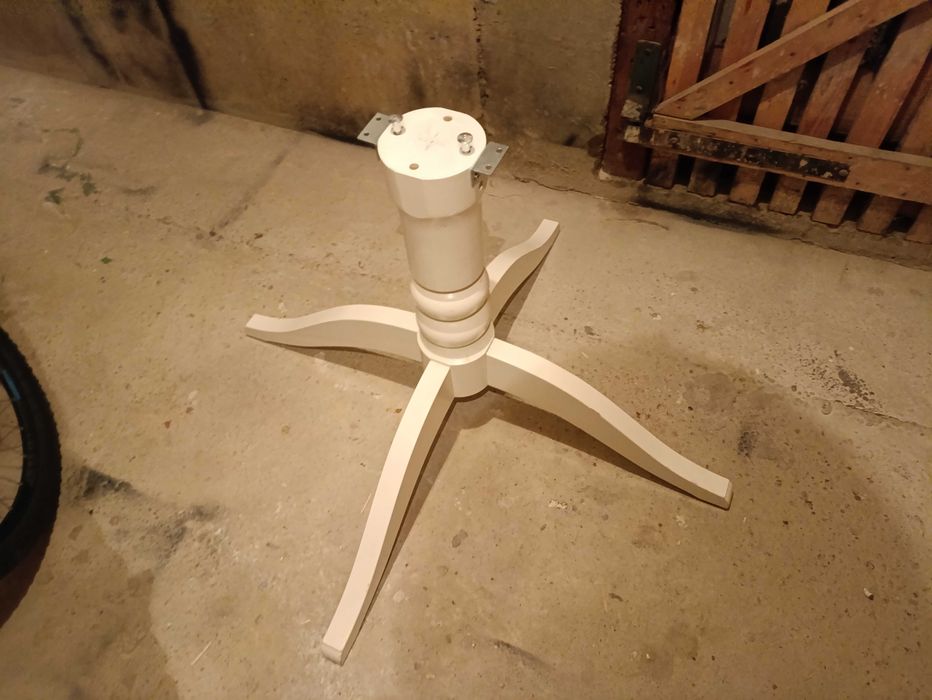 Stół IKEA INGATORP - rozkładany - biały - 110/155 cm
