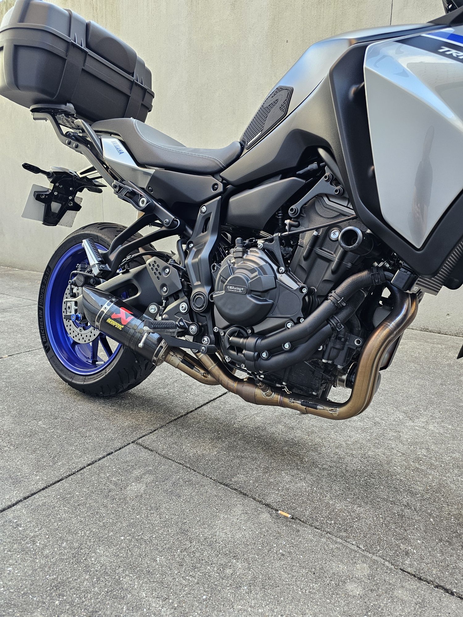Yamaha tracer 7 Akrapovic