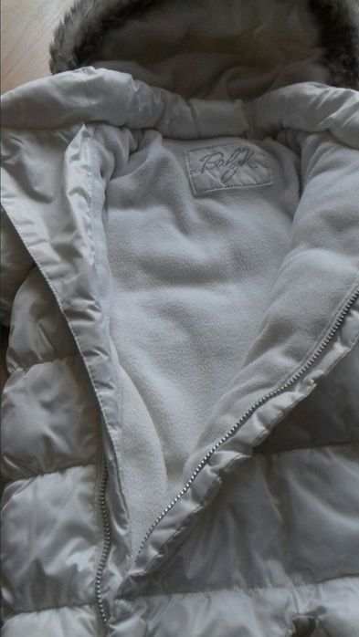 Wizytowy kombinezon kolor Perłowy dla dziewczynki chłopca 62 68