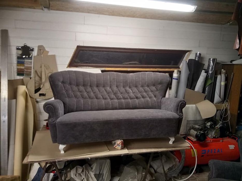 Komplet wypoczynkowy Ludwik sofa 3 +1+1