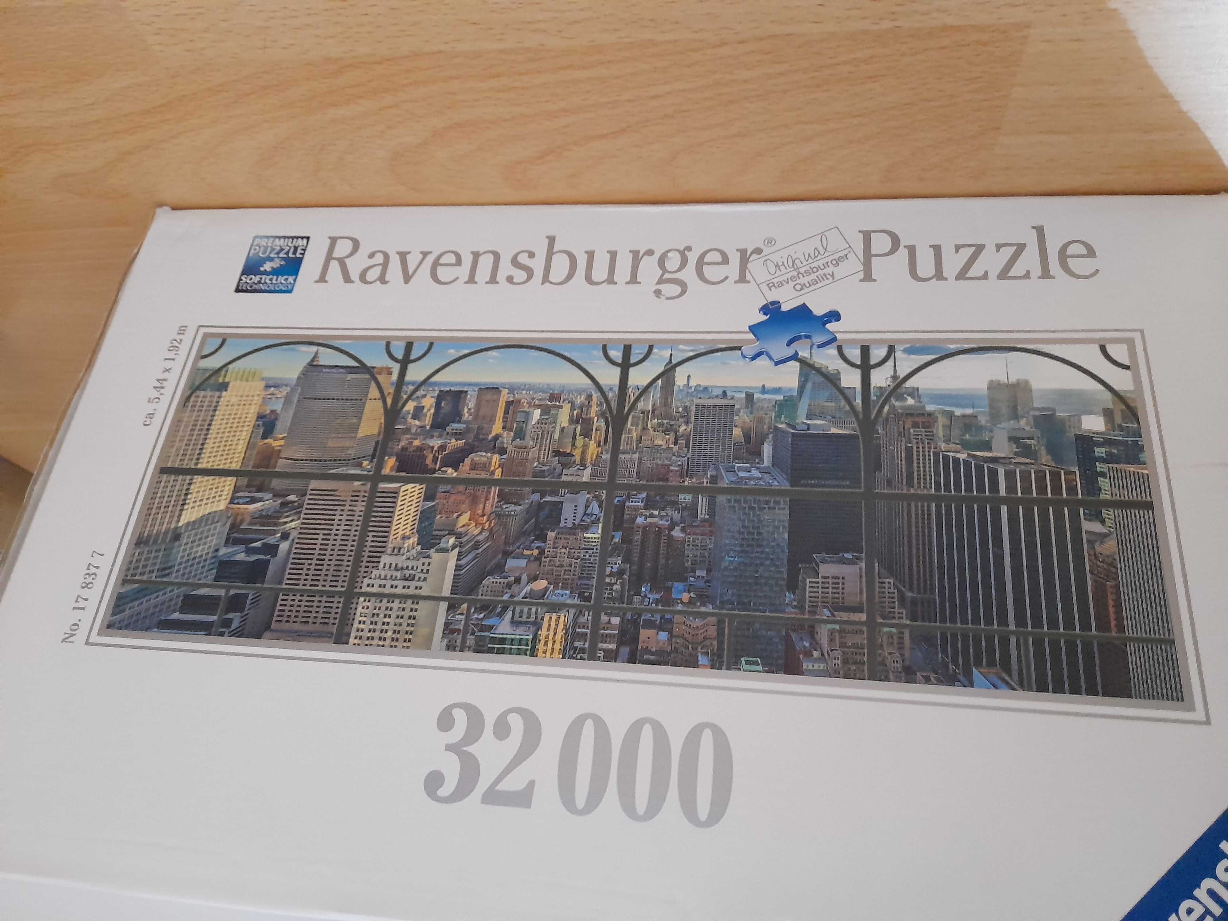 Puzzle 32000 peças Ravensburger New York City Window RARISSIMO