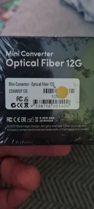 Mini converter optical fiber 12g,hdmi to sdi 3g,Blackmagic Mini Conver