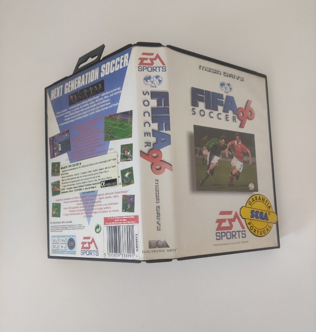 Jogo MEGA DRIVE Fifa 96 (Completo)