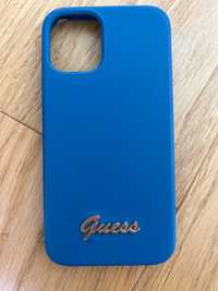 Etui case silikonowe Guess do iPhone 12 mini