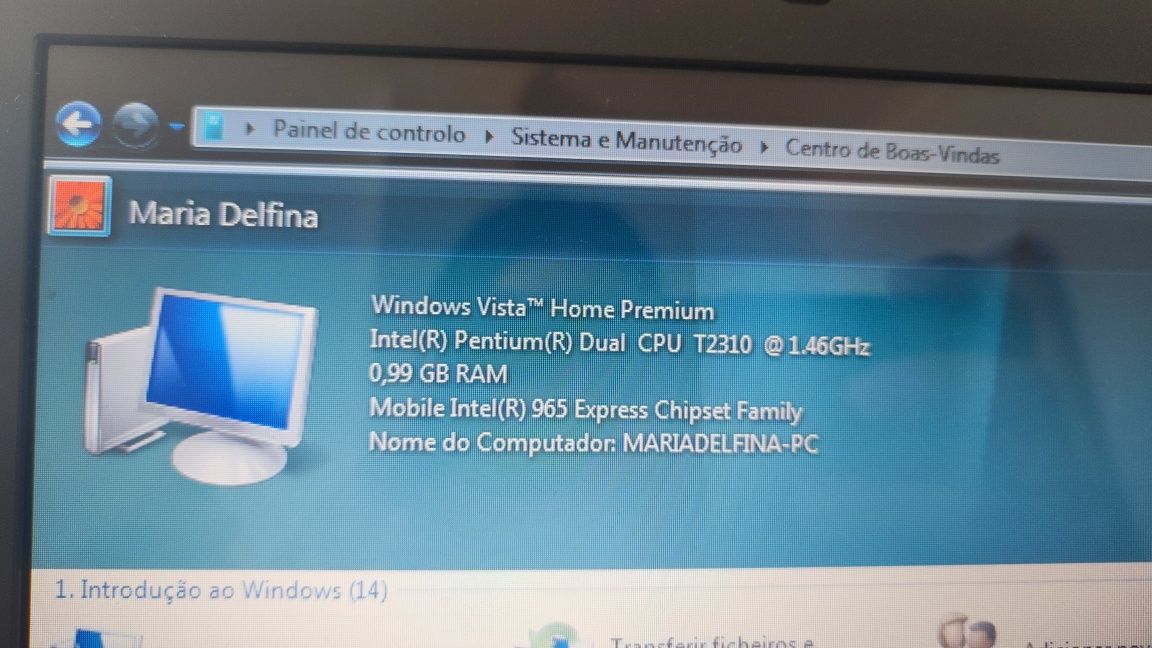 Computador portátil Toshiba